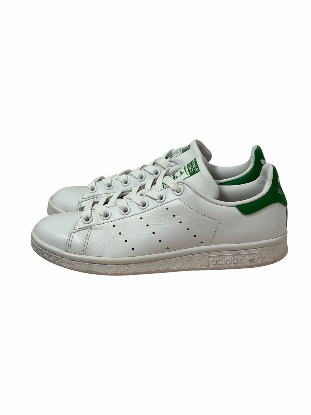 Adidas Stan Smith Classic White Green Tennis Casual Sneakers -Like New -2016 - 6 - Picture 3 of 10